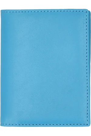Comme des Garçons Unisex, Accessoires, Bleu, Taille: ONE Size Porte-cartes en cuir