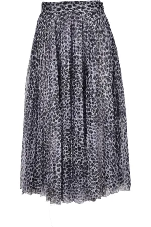 Serafini Femme, Jupes, Noir, Taille: 36 FR Jupe longue en tulle avec fermeture éclair