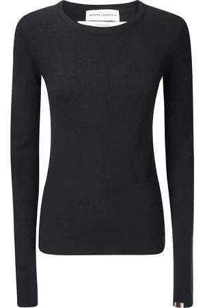 EXTREME CASHMERE Femme, Tops, Bleu, Taille: ONE Size T-shirt à manches longues style anguille