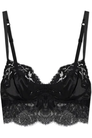 Dolce & Gabbana Femme, Sous-vêtements, Noir, Taille: 38 FR Soutien-gorge en dentelle