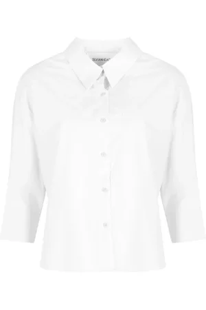 Silvian Heach Femme, Blouses et Chemises, Blanc, Taille: 40 FR Blouse Boutonnée