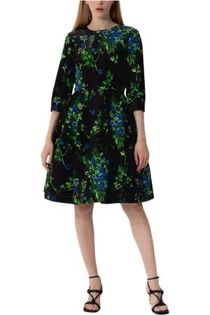 Carolina Herrera Femme, Robes, Multicolore, Taille: 38 FR Robe Courte Trapèze