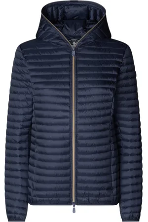 save the duck Femme, Vestes, Bleu, Taille: 42 FR Veste à Capuche Bleue pour Homme