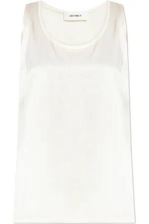 Lisa Yang Femme, Tops, , Taille: 40 FR Top sans manches à encolure dégagée