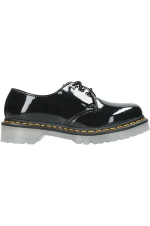 Dr. Martens Femme, Chaussures, Noir, Taille: 38 EU Élégantes chaussures à lacets en cuir