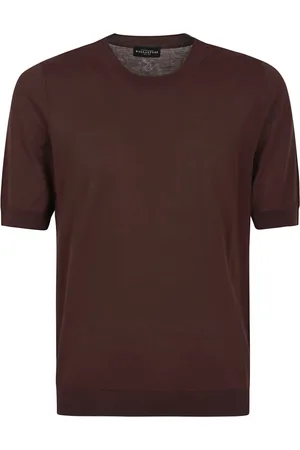 BALLANTYNE Homme, Tops, Brun, Taille: M T-shirt marron Style Confortable