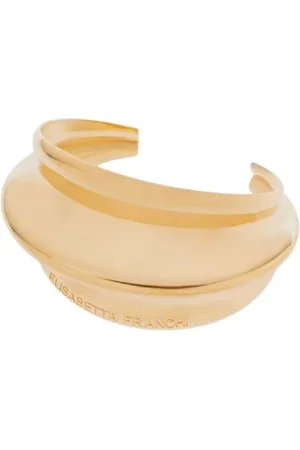 Elisabetta Franchi Femme, Accessoires, Jaune, Taille: ONE Size Bracelet Doré à Charmes