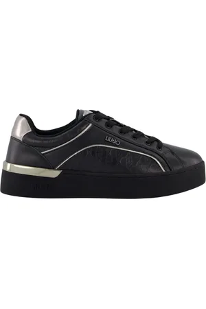 Liu Jo Femme, Chaussures, Noir, Taille: 41 EU Silvia Fashion Baskets