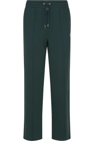 Casablanca Homme, Pantalons, Vert, Taille: M Pantalon de jogging brodé