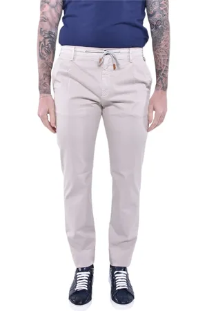 ELEVENTY Homme, Pantalons, Blanc, Taille: W38 Pantalon de jogging slim