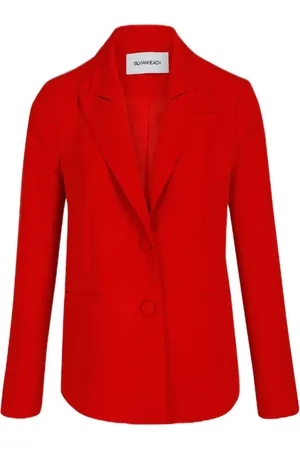Silvian Heach Femme, Vestes, Rouge, Taille: 36 FR Veste Élégante pour Femme