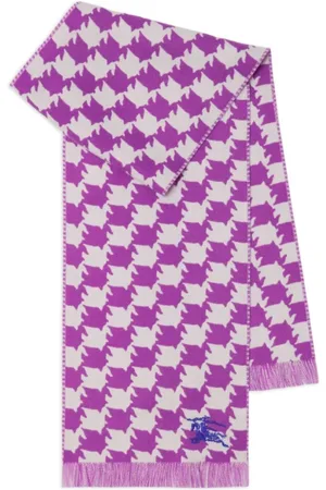 Burberry Unisex, Accessoires, Violet, Taille: ONE Size Veste Pied-de-Poule