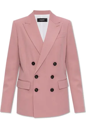 Dsquared2 Femme, Vestes, Rose, Taille: 38 FR Blazer croisé