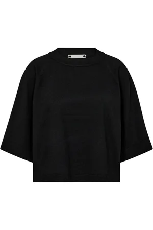 Co`Couture Femme, Pulls, Noir, Taille: 42 FR Pull Oversize en Maille Noir