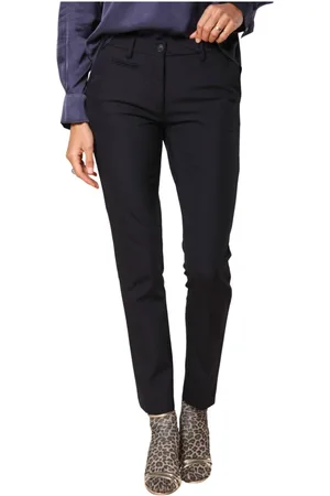 Masons Femme, Pantalons, Bleu, Taille: 32 FR Pantalon Chino New York