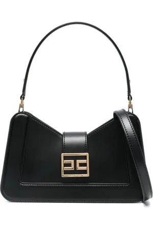 Elisabetta Franchi Femme, Sacs, Noir, Taille: ONE Size Sac bandoulière noir