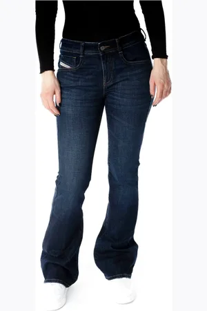 Diesel Femme, Jeans, Bleu, Taille: W28 L32 Jean Bootcut Taille Moyenne