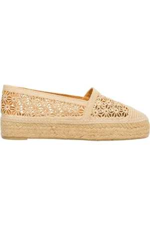 Castaner Femme, Chaussures, , Taille: 36 EU Espadrilles Plates Crochetées