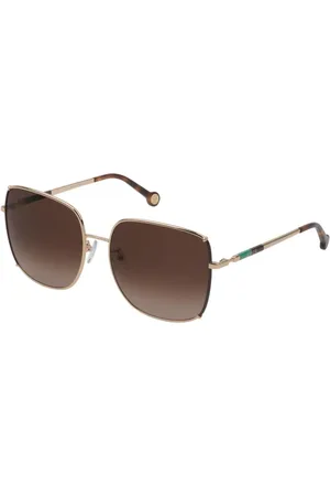 Carolina Herrera Femme, Accessoires, Multicolore, Taille: ONE Size Lunettes de soleil multicolores en métal