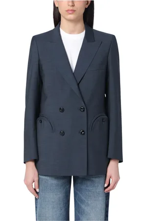 Blazé Milano Femme, Vestes, Bleu, Taille: 40 FR Veste à Double Boutonnage