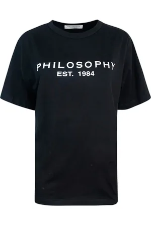 Serafini Femme, Tops, Noir, Taille: ONE Size T-shirt noir avec Logo frontal