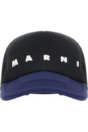 Marni Homme, Accessoires, Noir, Taille: M Cappelli Cap