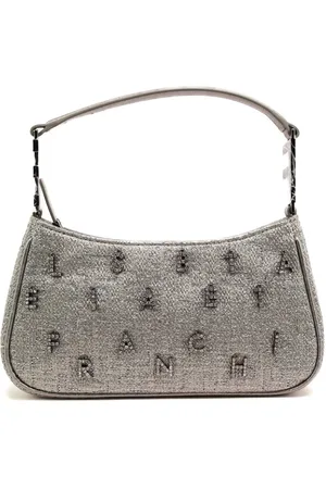 Elisabetta Franchi Femme, Sacs, Gris, Taille: ONE Size Sac Élégant à Bandoulière