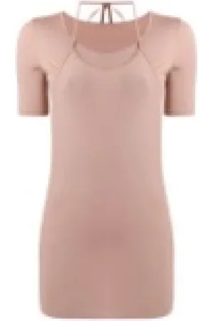 LEMAIRE Femme, Robes, Rose, Taille: 36 FR T-shirt Seconde Peau