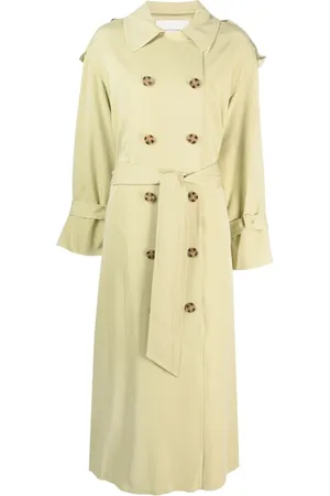 By Malene Birger Femme, Manteaux, Vert, Taille: 40 FR Alanis Trench Coat