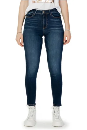 Guess Femme, Jeans, Bleu, Taille: W31 L29 Jean Skinny Bleu Uni