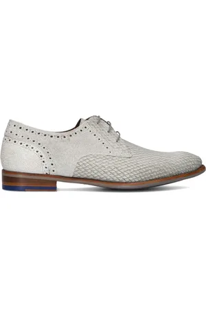 Floris van Bommel Homme, Chaussures, Gris, Taille: 42 EU Chaussures à lacets