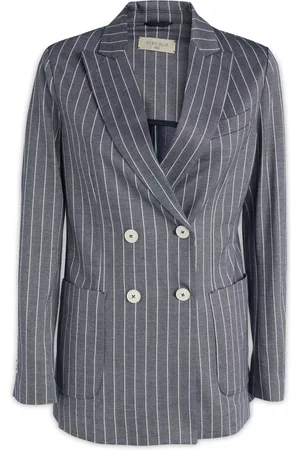 Circolo Femme, Vestes, Gris, Taille: 42 FR Collection de Vestes et Gilets Élégants