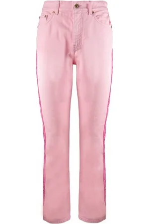 Chiara Ferragni Femme, Jeans, Rose, Taille: W26 Jean Cropped