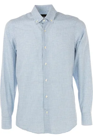 Liu Jo Homme, Chemises, Bleu, Taille: M Chemise Slim Boutonnée