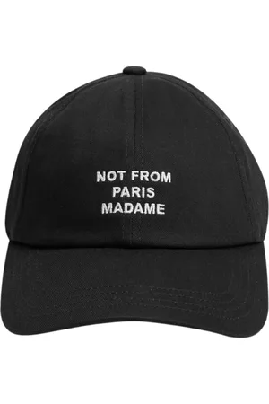 Drôle de Monsieur Homme, Accessoires, Noir, Taille: ONE Size Casquette Slogan Élégante