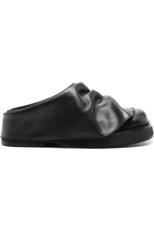 The Attico Femme, Chaussures, Noir, Taille: 37 EU Mini Robin Sabot Flat