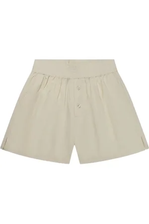 Daily paper Homme, Shorts, Blanc, Taille: XS Shorts Relâchés en Jacquard Monogramme