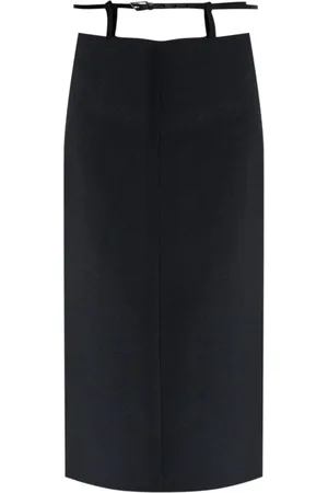 The Attico Femme, Jupes, Noir, Taille: 36 FR Jupe Midi