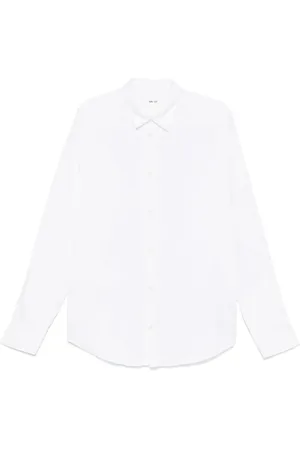 NN.07 Homme, Chemises, Blanc, Taille: L Chemise Blanche Classique à Boutons