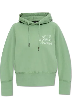 Dsquared2 Femme, Sweatshirts et sweats à capuche, Vert, Taille: 34 FR SweaT-shirt avec impression