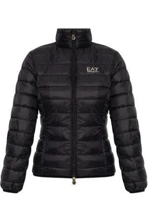 EA7 Femme, Vestes, Noir, Taille: 42 FR Veste Isolée