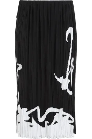 Lanvin Femme, Jupes, Multicolore, Taille: 38 FR Jupe Longue Plissée