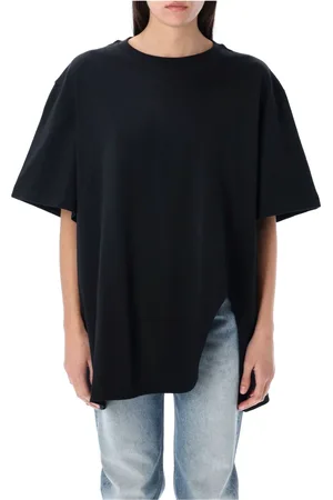 The Attico Femme, Tops, Noir, Taille: 34 FR T-shirt Oversize Élégant