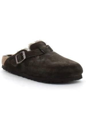 Birkenstock Homme, Chaussures, Brun, Taille: 40 EU Mocca Slip-On en Shearling