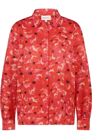 Fabienne Chapot Femme, Blouses et Chemises, Rouge, Taille: 46 FR Chemisier Sancho