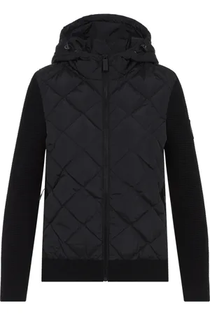 Canada Goose Femme, Vestes, Noir, Taille: 38 FR Hoody matelassé en tricot