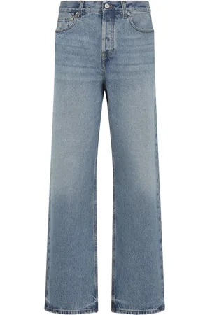 Jacquemus Homme, Jeans, Bleu, Taille: W31 Straight Leg Denim Jeans