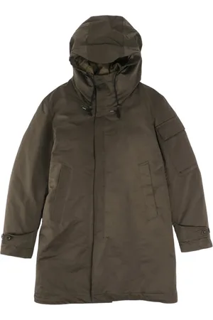 Ten Cate Homme, Manteaux, Vert, Taille: L Parka Longue Vert Militaire