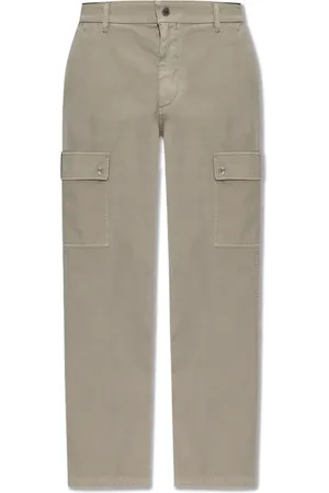 Burberry Homme, Pantalons, Gris, Taille: L Pantalon Cargo en Coton