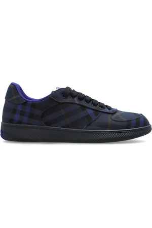 Burberry Homme, Chaussures, Bleu, Taille: 43 1/2 EU Terrace Baskets